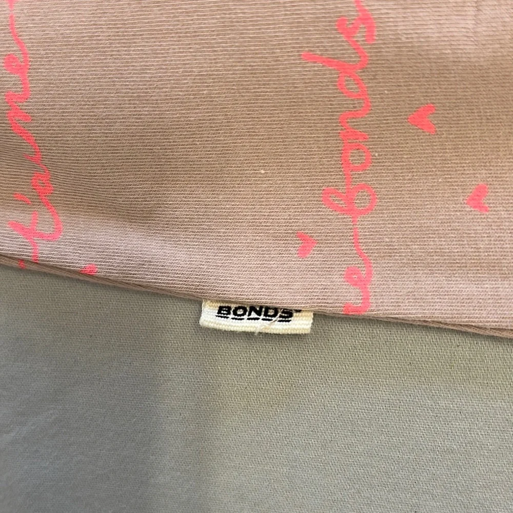 Bonds Pink Footie One Piece with kimono style Closure - Picture 6 of 6